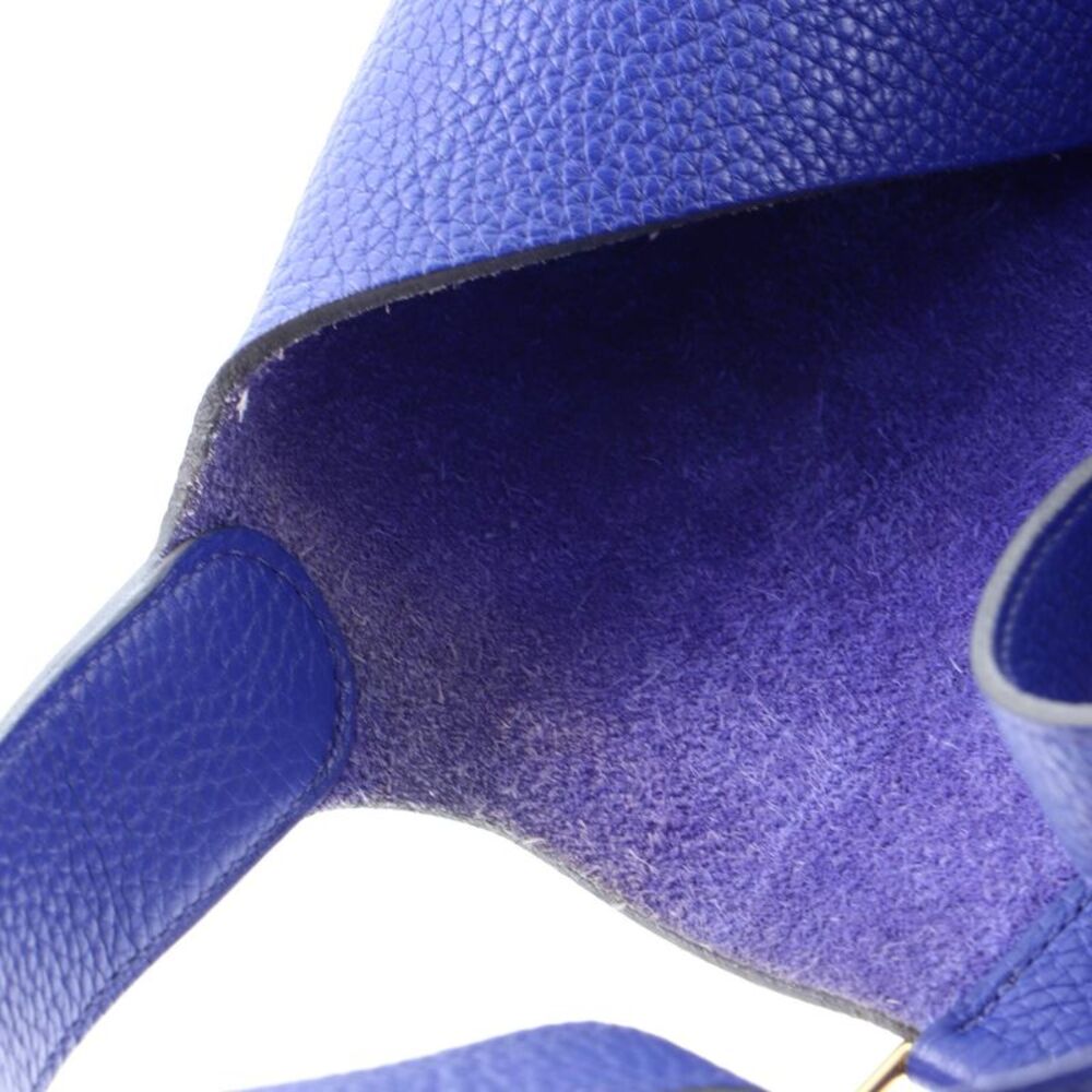 Hermes Picotin Lock Bag Clemence GM Blue - Picture 8 of 9